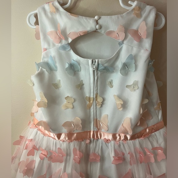 Speechless Girls' Sleeveless 3D Butterfly Party Dress 6t - Picture 3 of 6
